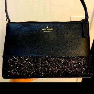 Kate Spade Black Greta purse